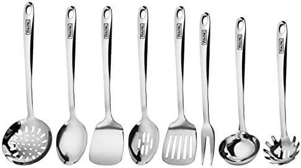 Stainless Steel Kitchen Utensil Set, 8-Piece Q246967