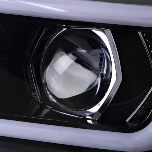 Projector Headlights with Sequential LED Turn Signal for 2015-2021 Subaru WRX STI Halogen, Pair W794492