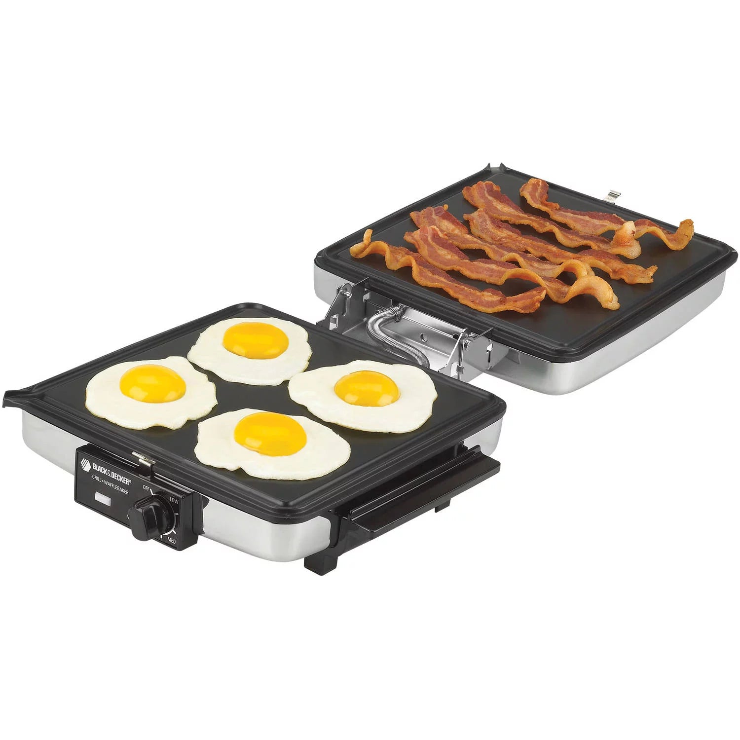3-in-1 Waffle Maker & Indoor Grill, Griddle G4227