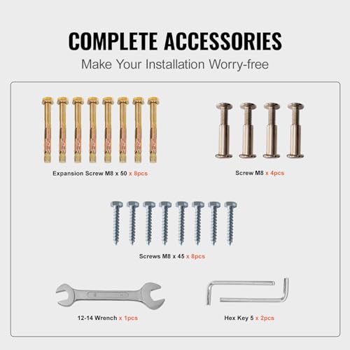 Adjustable Metal Handrail for Outdoor Steps O796