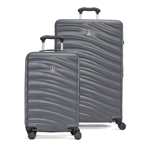 Hardside Expandable Carry-On Luggage with 8 Spinner Wheels and TSA Lock Q7052