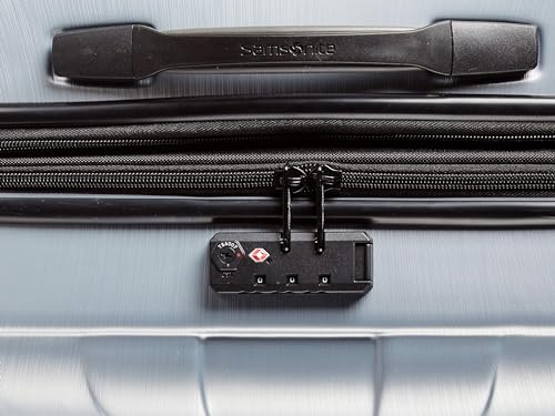 Hardside Expandable Carry-On Luggage with Spinner Wheels, Black, 20-Inch O253