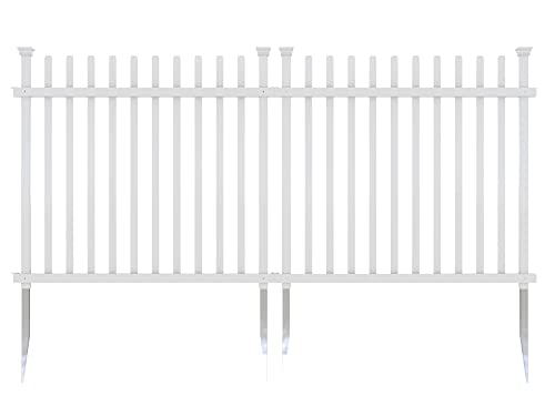 Vinyl Fence Panel 44" W x 41" H, White D72578