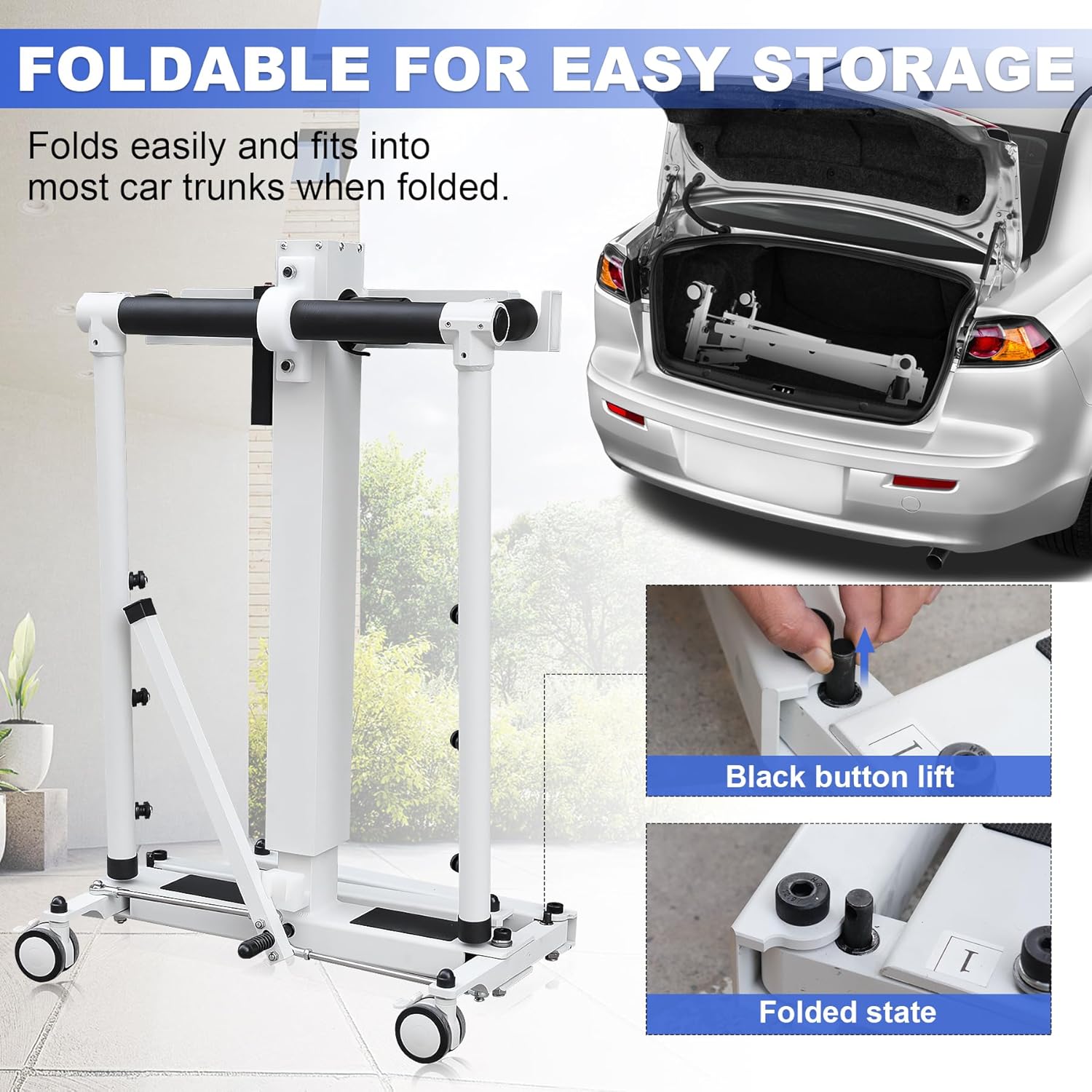Electric Patient Transfer Lift Chair for Wheelchair to Car Use A247230