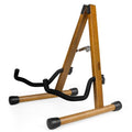 Wood Guitar Stand Foldable for Acoustic Electric Bass V5101