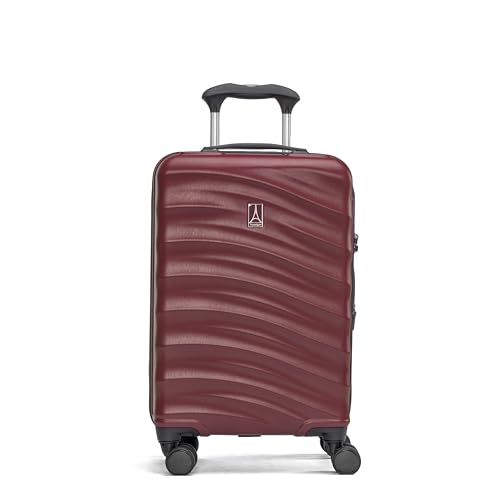Hardside Expandable Carry-On Luggage with 8 Spinner Wheels and TSA Lock Q7052