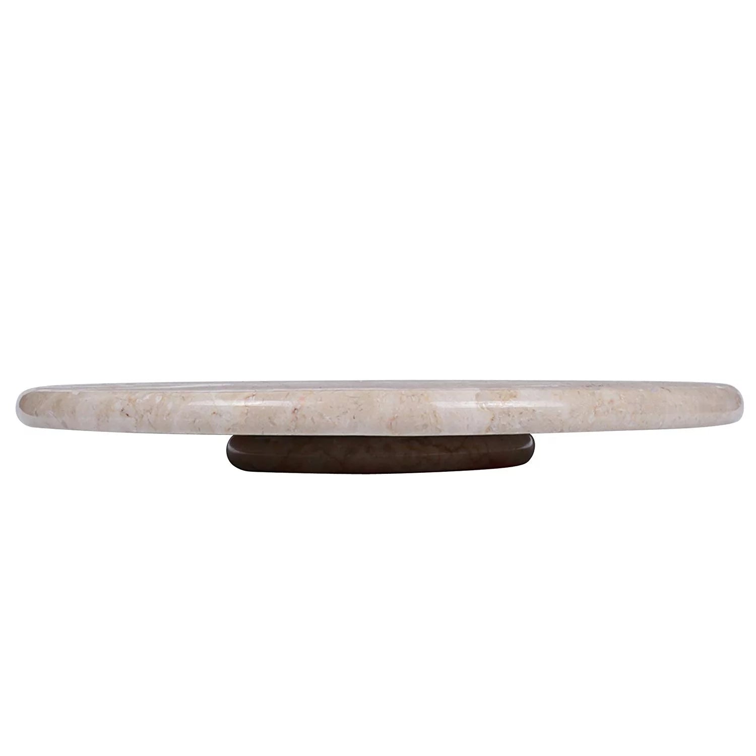 Natural Champagne Marble Lazy Susan Serving Board I402