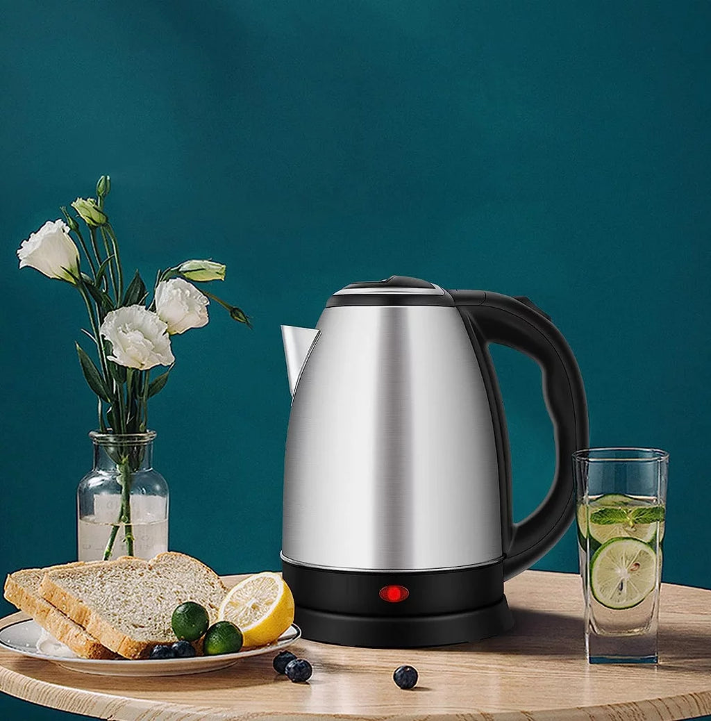 Electric Kettle 1.8L Stainless Steel, Auto Shut-Off K73458