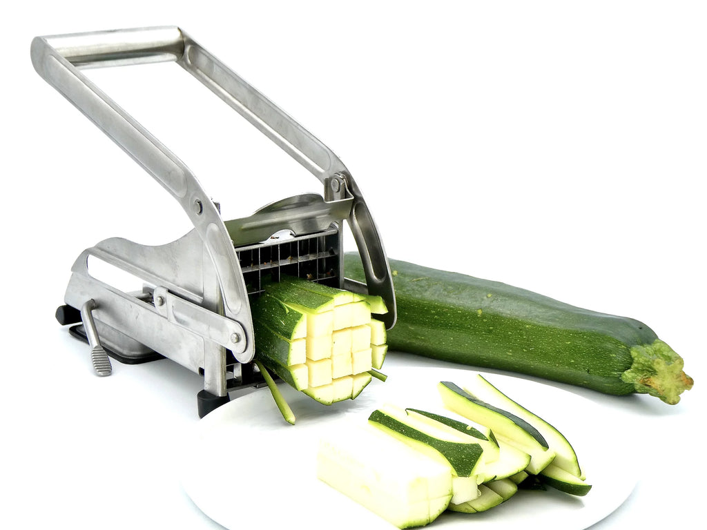 French Fry Cutter, Potato Slicer, 1/2 and 1/3-Inch Blades, Vegetable Chopper Y343