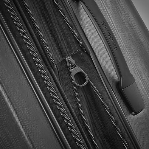 Hardside Expandable Carry-On Luggage with Spinner Wheels, Black, 20-Inch O253