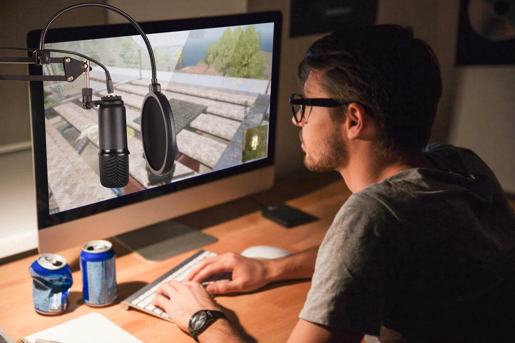 USB Microphone Bundle for Computer Recording Podcasting Gaming Streaming Z829