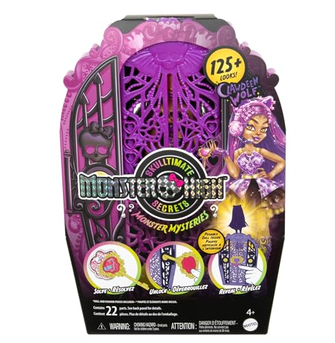 Monster High Skulltimate Secrets Neon Frights Doll with Dress-Up Locker & 19+ Surprises L666466