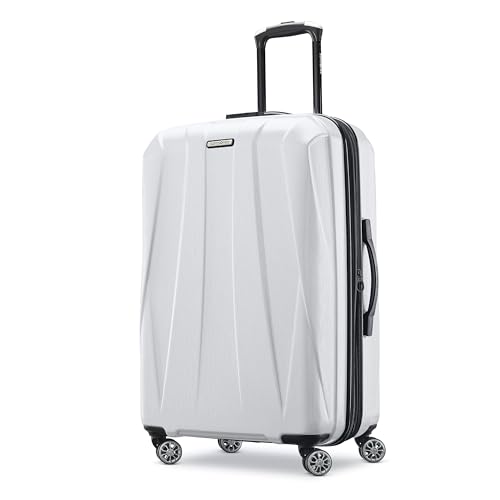 Hardside Expandable Carry-On Luggage with Spinner Wheels, Black, 20-Inch O253
