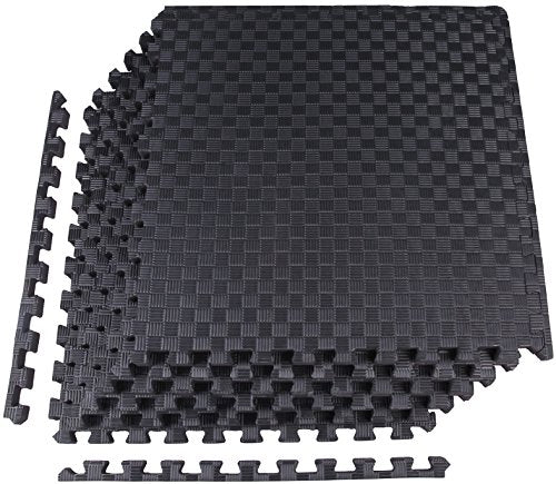 Puzzle Exercise Mat with EVA Foam Interlocking Tiles for MMA, Gymnastics and Home Gym H787