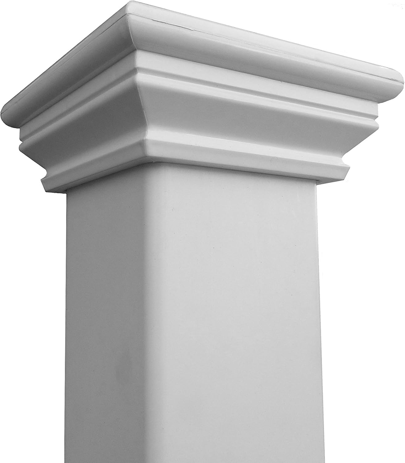Classica Mailbox Post, White Z8644