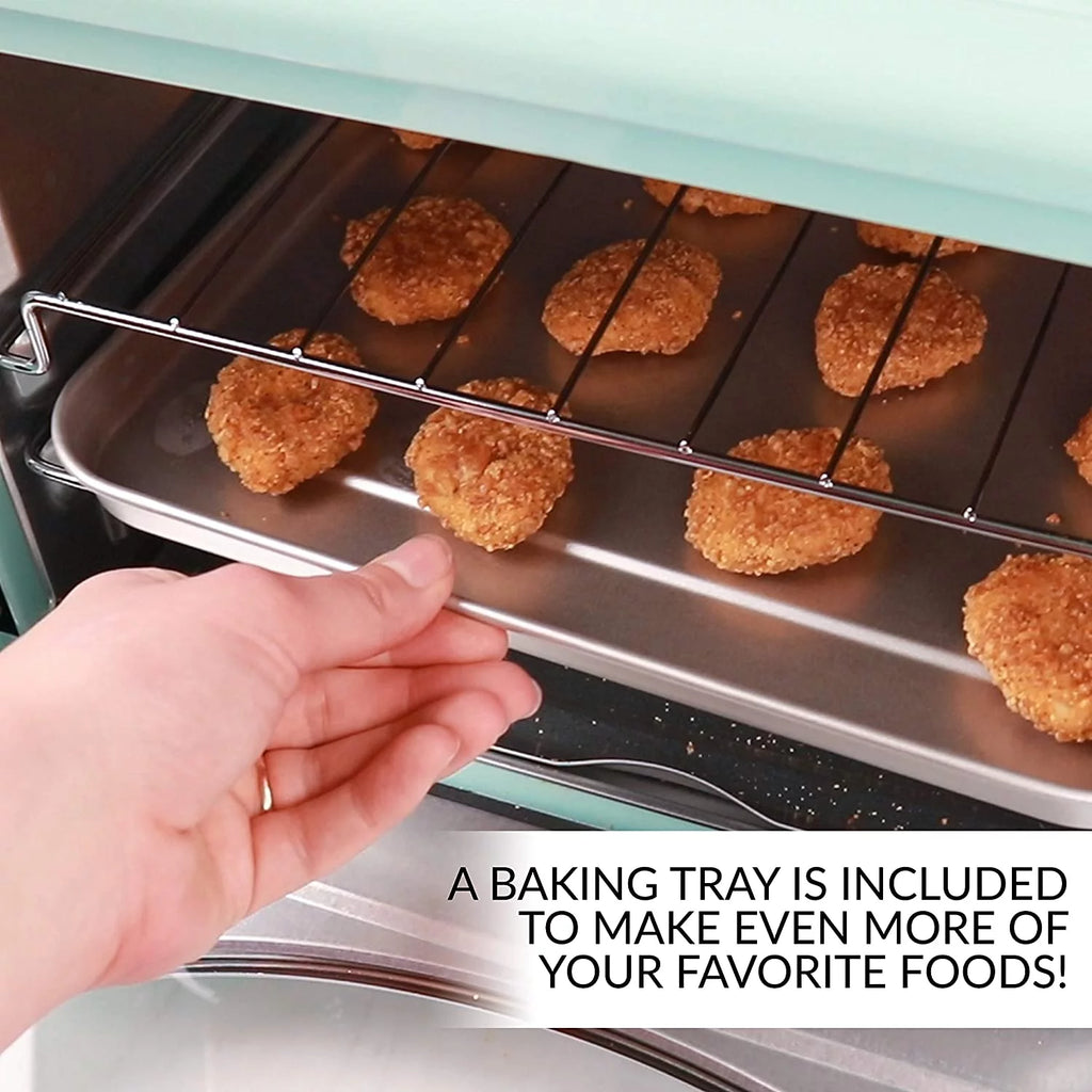 Retro 12-Slice Convection Toaster Oven, Aqua W58145