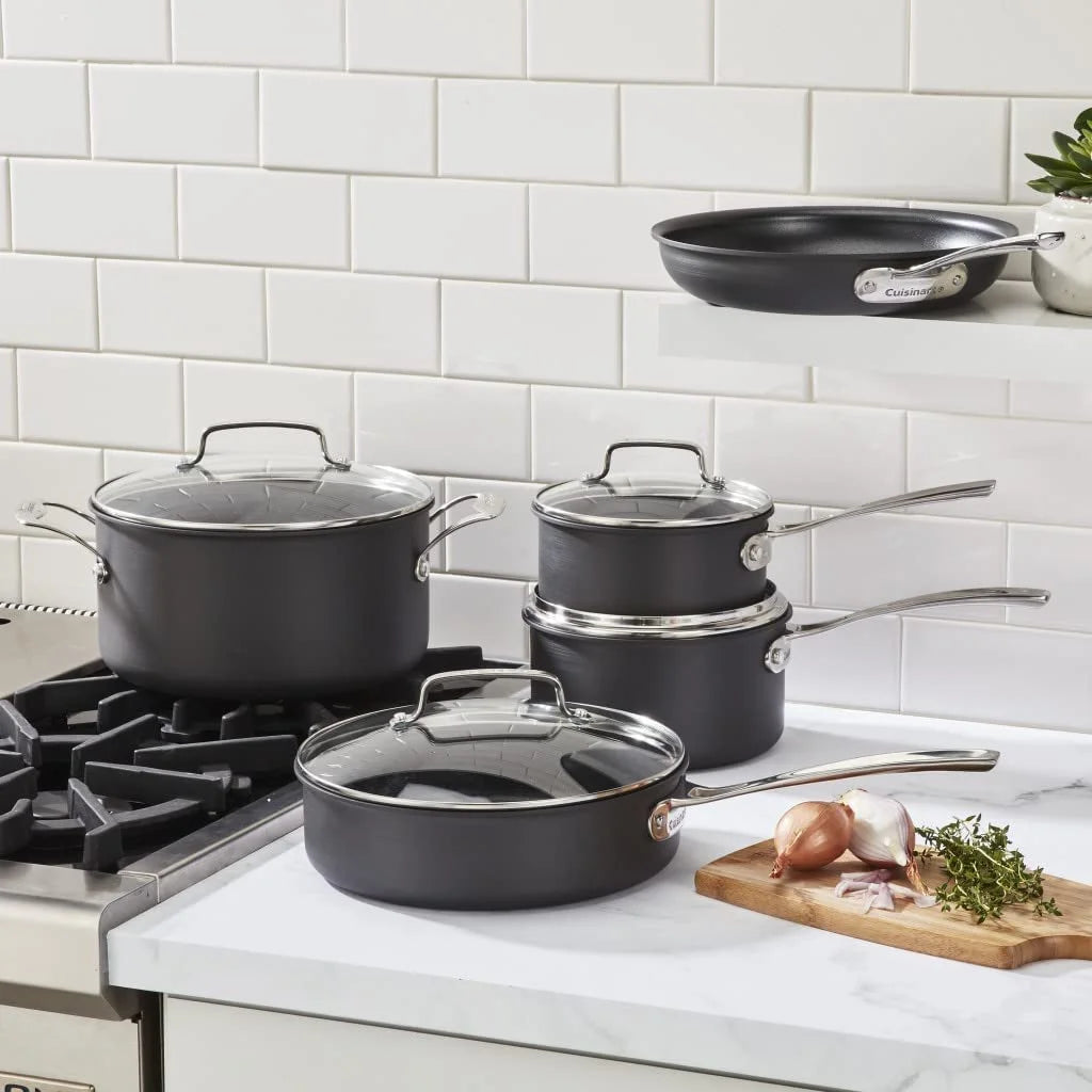 Hard Anodized 9 Piece Cookware Set O83737