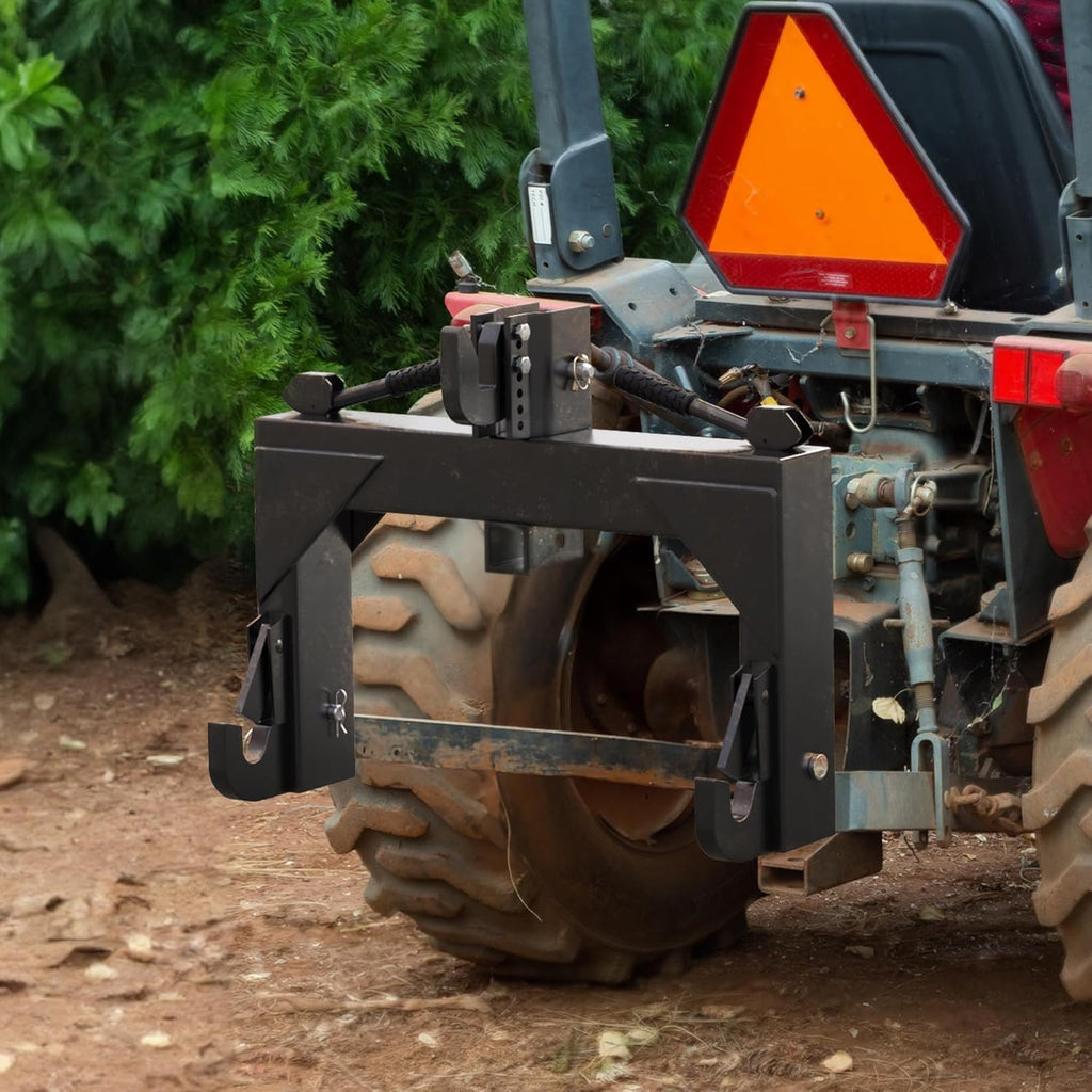 3 Point Quick Hitch, 3000 lbs with 2" Receiver for Category 1 & 2 Tractors G308205