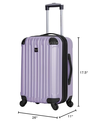 Hardside Luggage 4-Piece Set, Black D65508