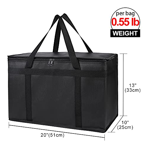 Insulated Food Delivery Bag Hot Cold Meal Carrier F1699