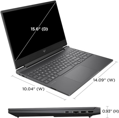 15.6" 144Hz FHD Gaming Laptop, AMD Ryzen 5, 16GB RAM, 512GB SSD T678