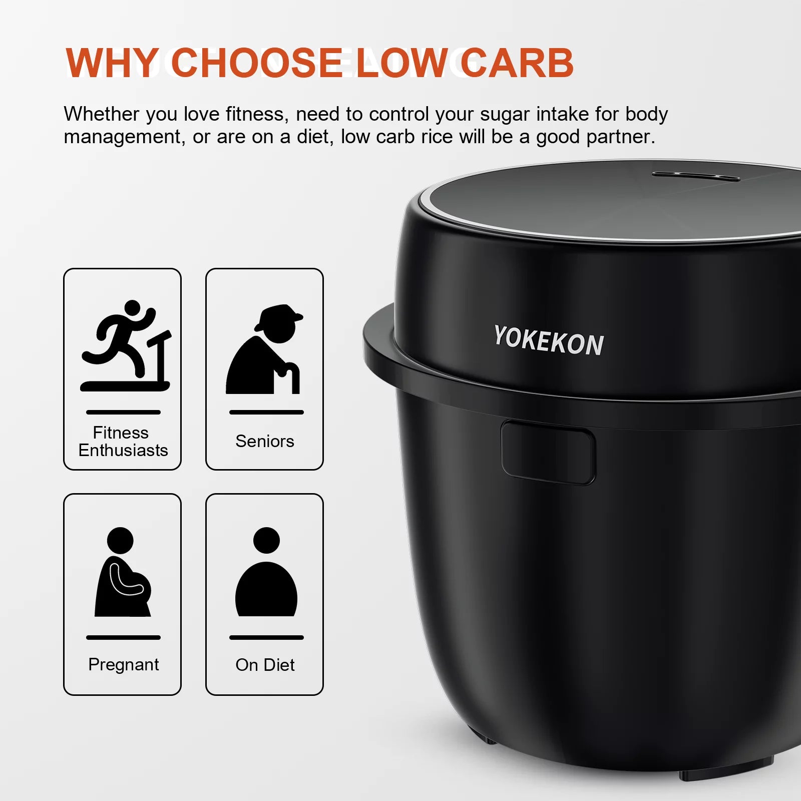 3-Cup Rice Cooker with Steamer and Delay Timer U316418