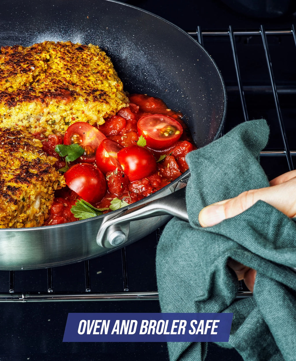 Ceramic Nonstick Frying Pan, 9.5" D6400