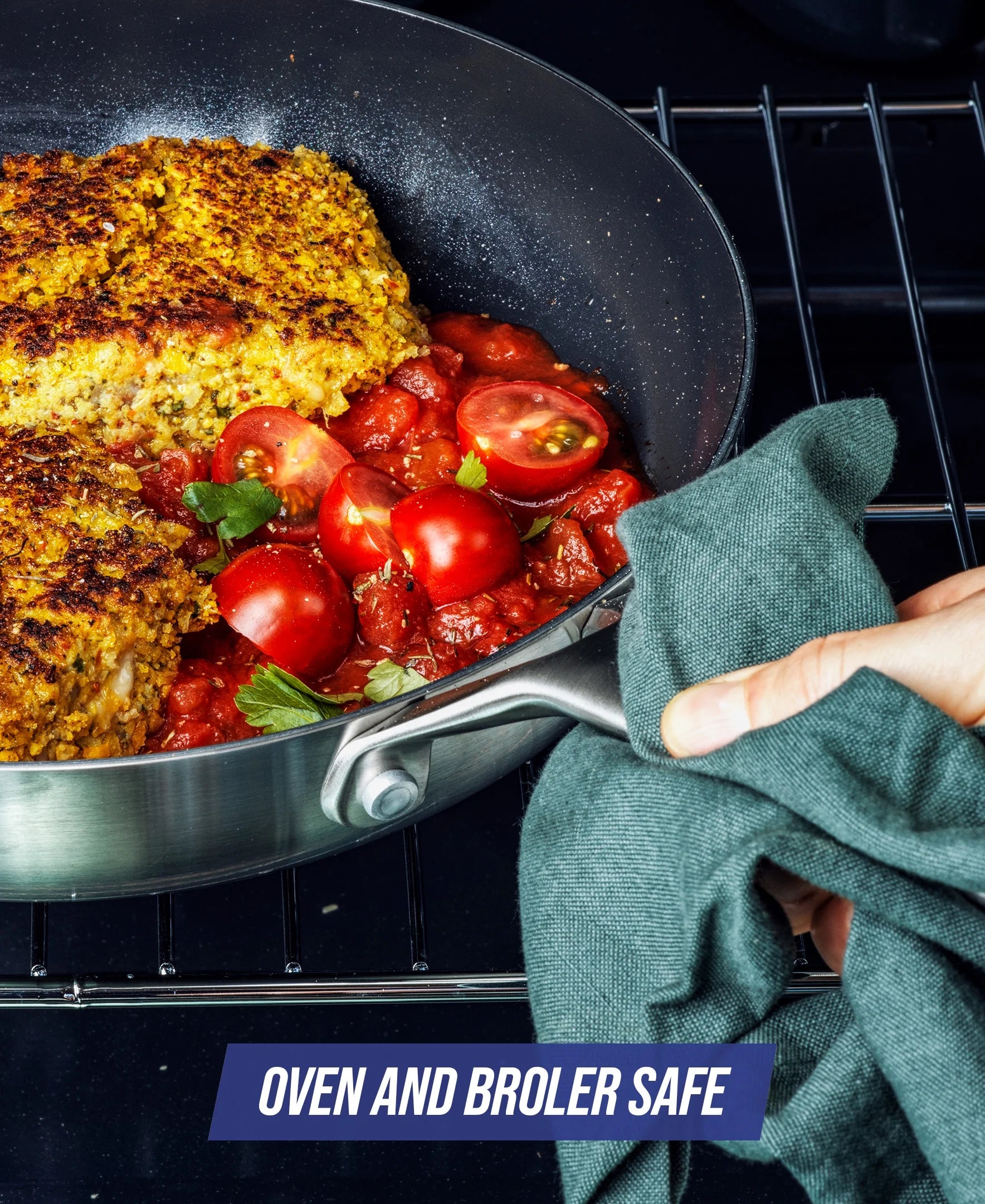 Ceramic Nonstick Frying Pan, 9.5" D6400