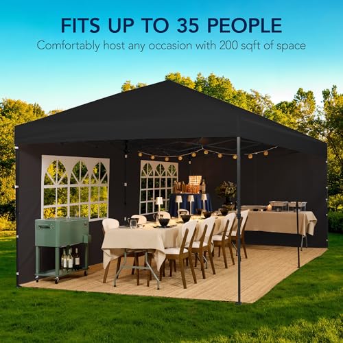 10x20 Party Tent, Waterproof Outdoor Canopy with Sidewalls S901683