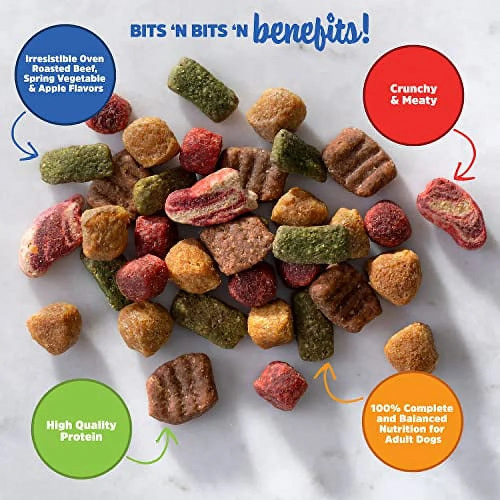 Oven Roasted Beef Flavor Dry Dog Food, 3.5 Pound Bag (Pack of 4) R1450
