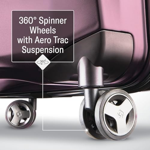 Carry-On Hardside Expandable 21-Inch Luggage with Spinner Wheels and TSA Lock C3671