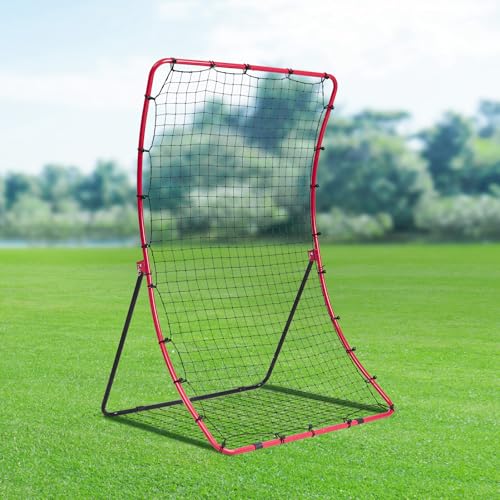 Baseball and Softball Rebounder Net with Pitching Target U4848