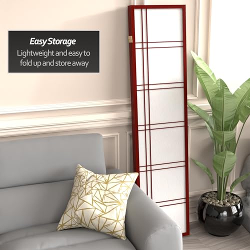 6 Panel Honey Room Divider D80902