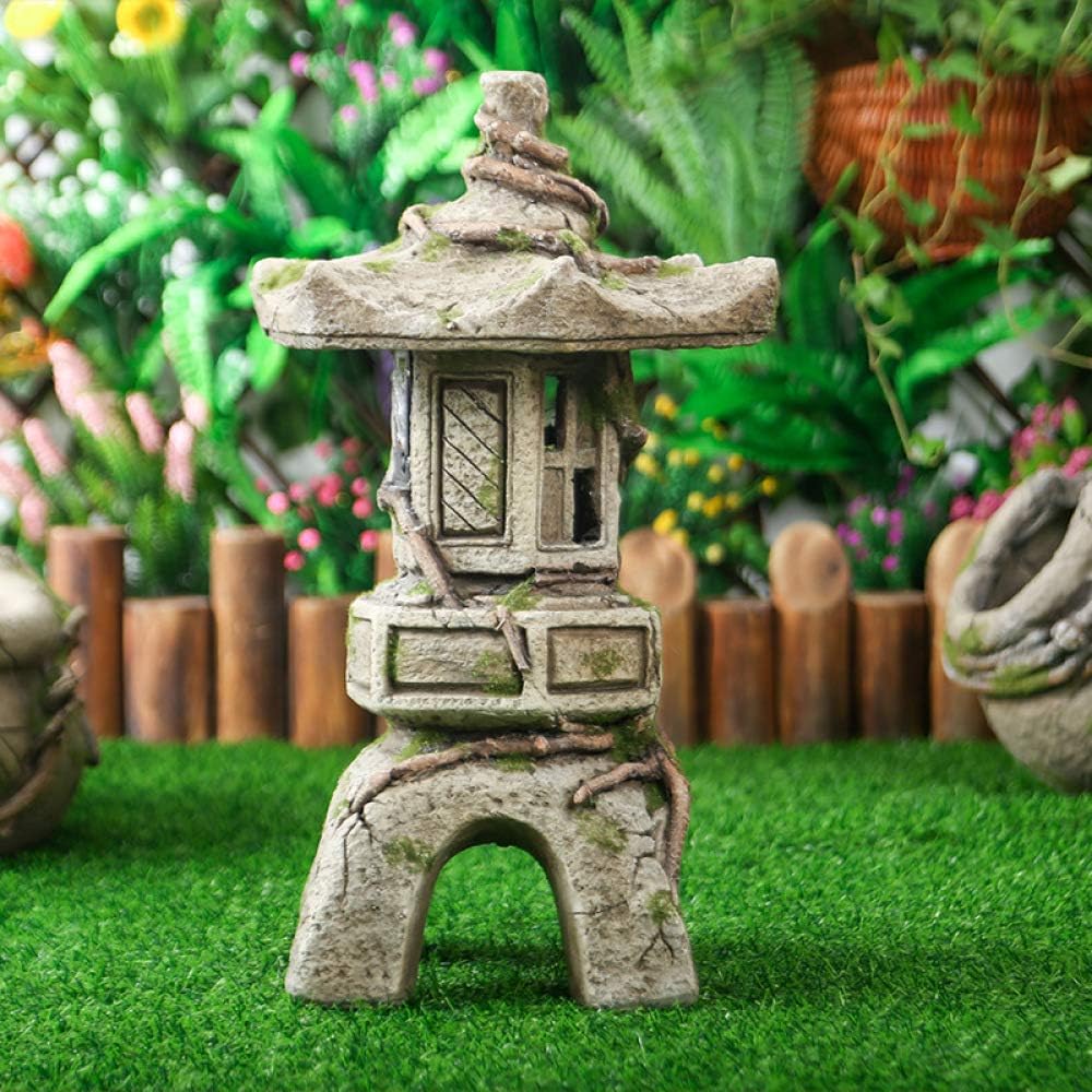 Japanese Pagoda Solar Garden Lantern G217803