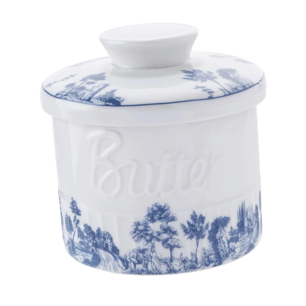Butter Crock with Lid for Soft Butter, Durable Butter Container O10277