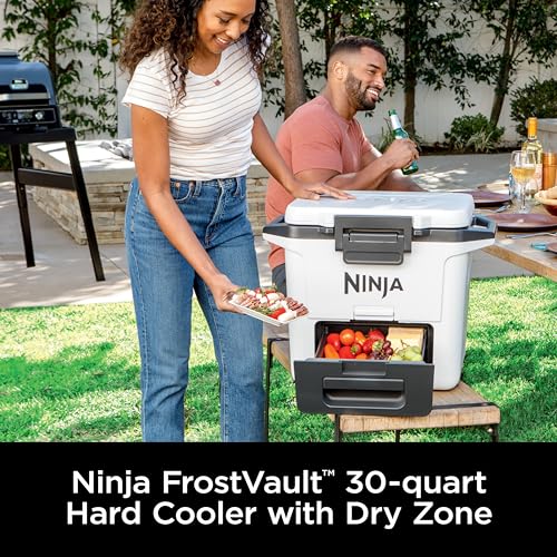 50qt Hard Cooler with Dry Storage Drawer, Slate Gray Z920