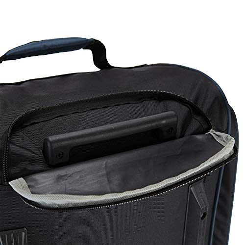 30 Inch Multi-pocket Rolling Duffel Bag G92455