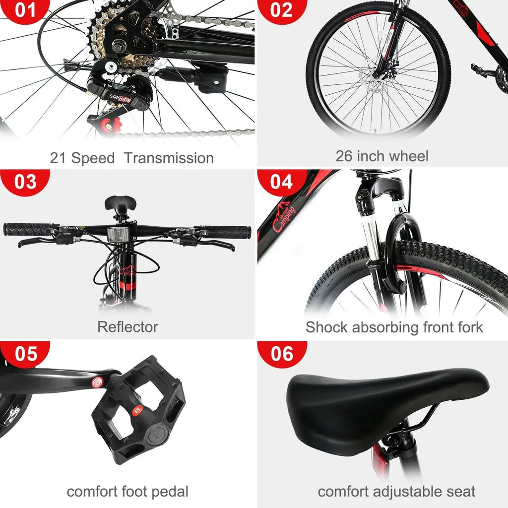 Mountain Bike 26 Inch 21 Speed Z58372