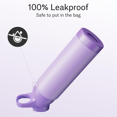 Insulated Water Bottle with Straw, 24 oz, Leakproof, BPA-Free B201134