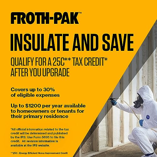 Spray Foam Insulation Kit, 30 ft Hose, Closed Cell Polyurethane I146428