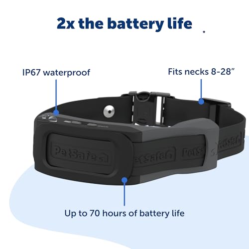 Wireless Dog Fence with GPS Tracking for All Breeds 10 lbs and Above H13868