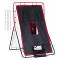 Baseball and Softball Rebounder Net with Pitching Target U4848