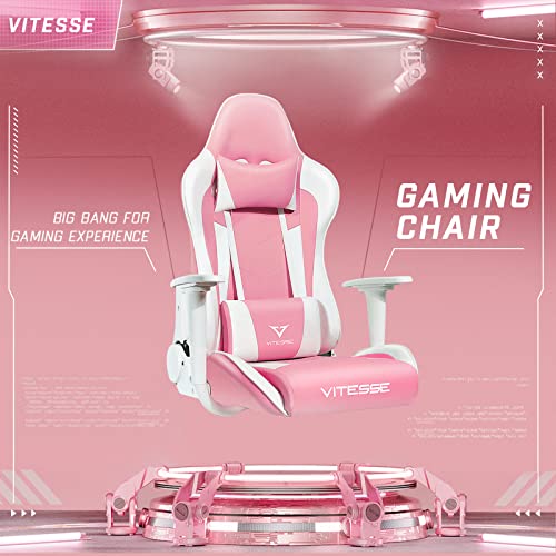 Gaming Chair High Back Ergonomic Racing Desk with Lumbar Support and Headrest C983