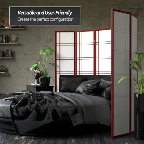 6 Panel Honey Room Divider D80902