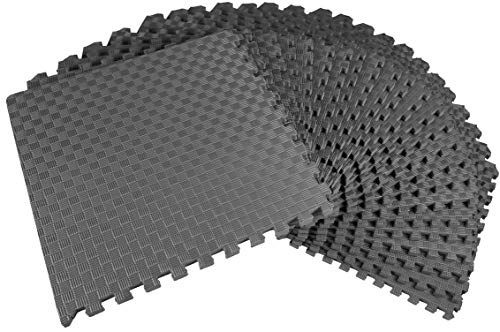 Puzzle Exercise Mat with EVA Foam Interlocking Tiles for MMA, Gymnastics and Home Gym H787