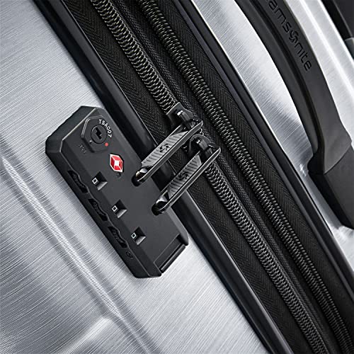 Hardside Expandable Carry-On Luggage with Spinner Wheels, Black, 20-Inch O253