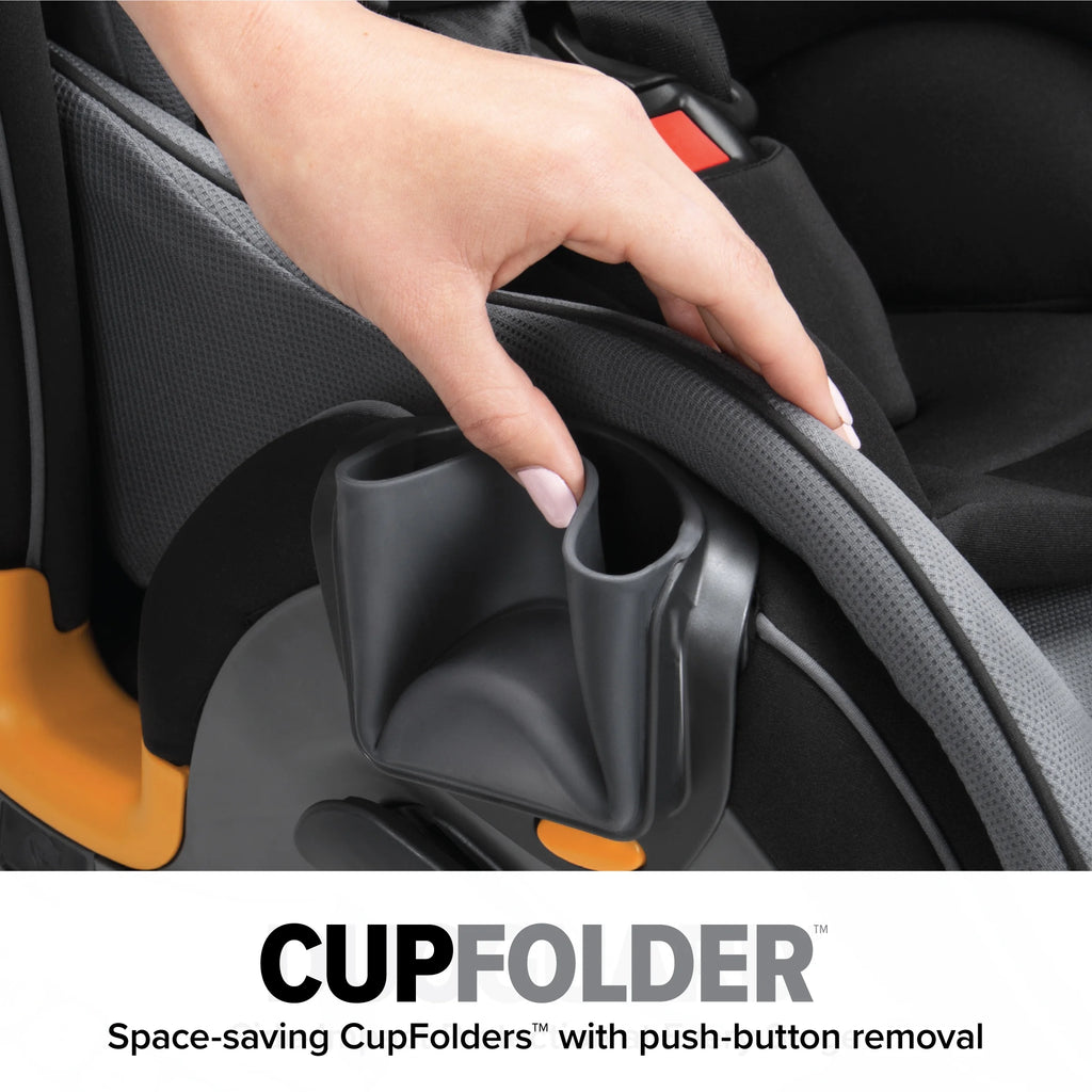 4-in-1 Convertible Car Seat, Navy/Purple Y1822
