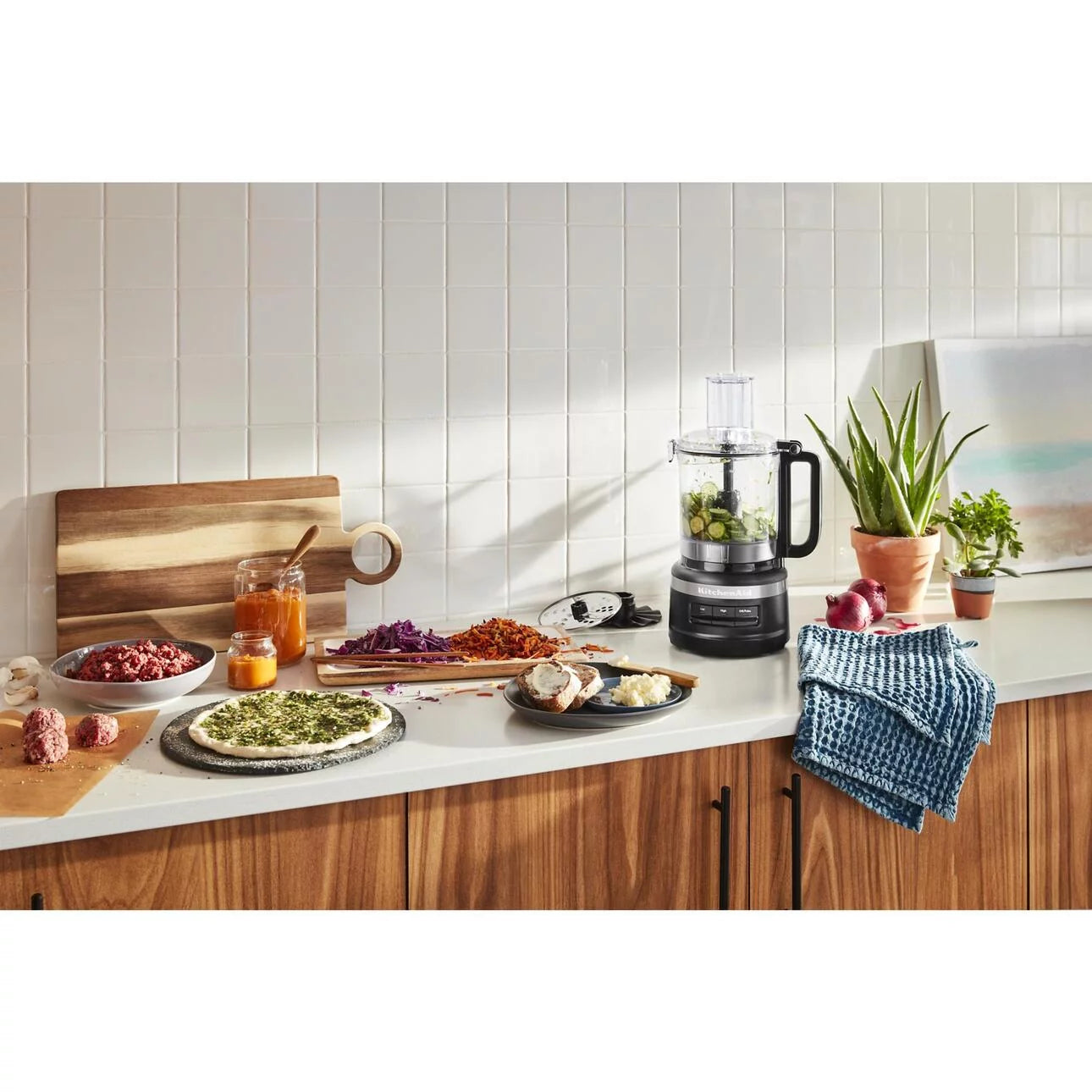 9 Cup Food Processor, Black Matte A680