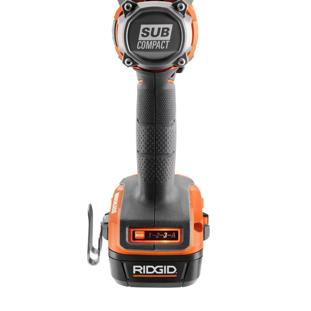 Cordless 1/2 in. Impact Wrench Kit with Battery, Charger, and Bag Q728
