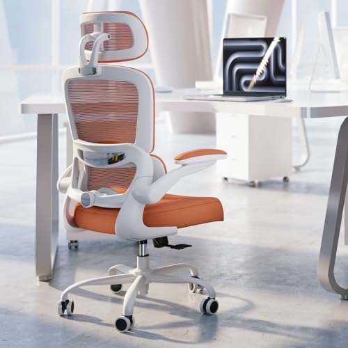 Ergonomic Mesh Office Chair with Wheels, High Back, 330 LBS Capacity A84765
